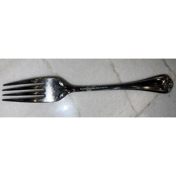 Reed and Barton Roseland Fork Luxury Stainless Steel Flatware 7.5" Replacement - Picture 2 of 3